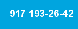 917 193-26-42 917 193-26-42